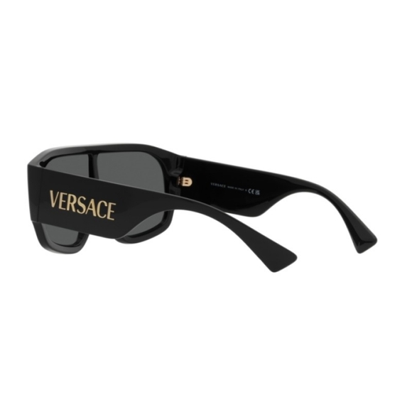 NEW VERSACE WOMEN SHIELD SUNGLASSES VERSACE VE4439 GB1/87 - Picture 4 of 6